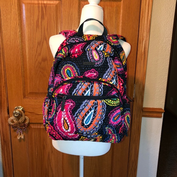 Vera Bradley Handbags - Vera Bradley Rare Paisley Backpack